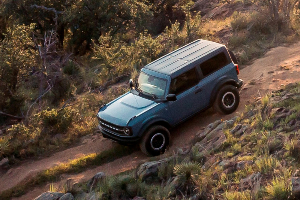 2022 Ford Bronco range soft top