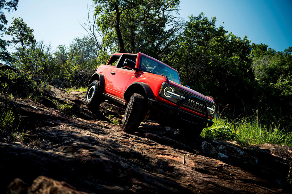 2022 Ford Bronco range soft top