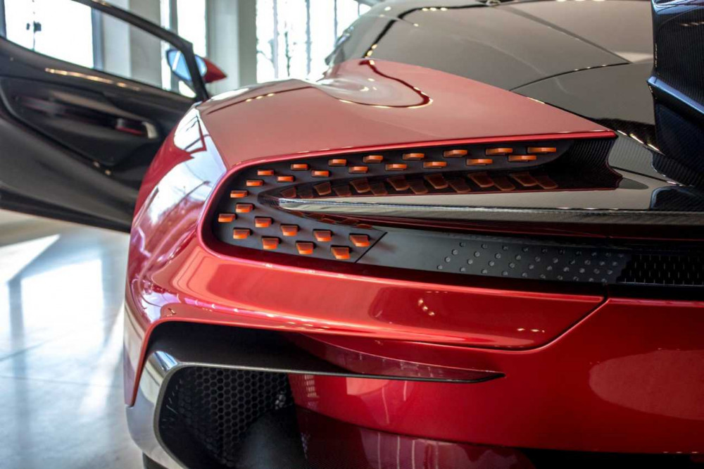 Aston Martin Vulcan rear light