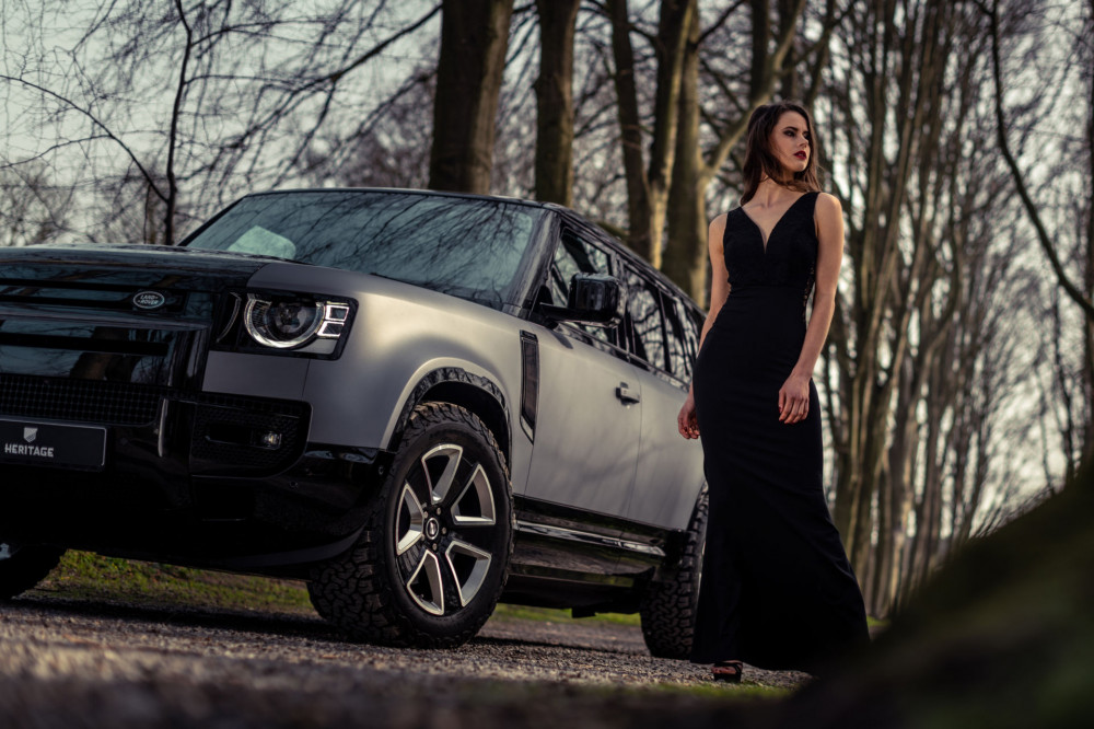 Land Rover Defender Can Be Upgraded By The Courtesy Of Heritage Customs