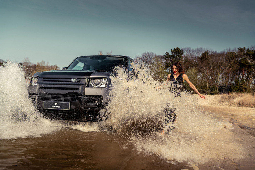 Land Rover Defender Can Be Upgraded By The Courtesy Of Heritage Customs