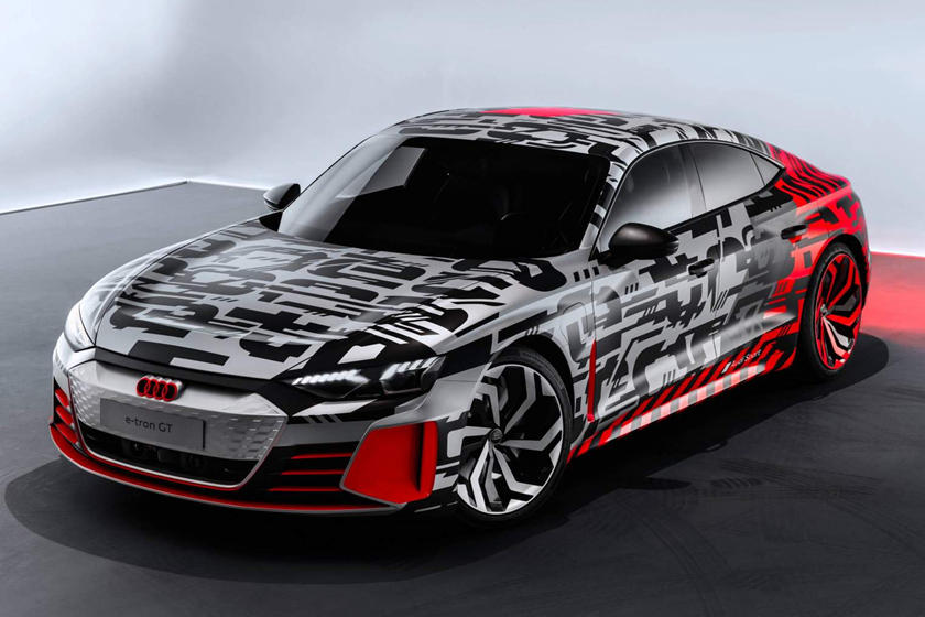 Audi e-tron GT accessory camouflage