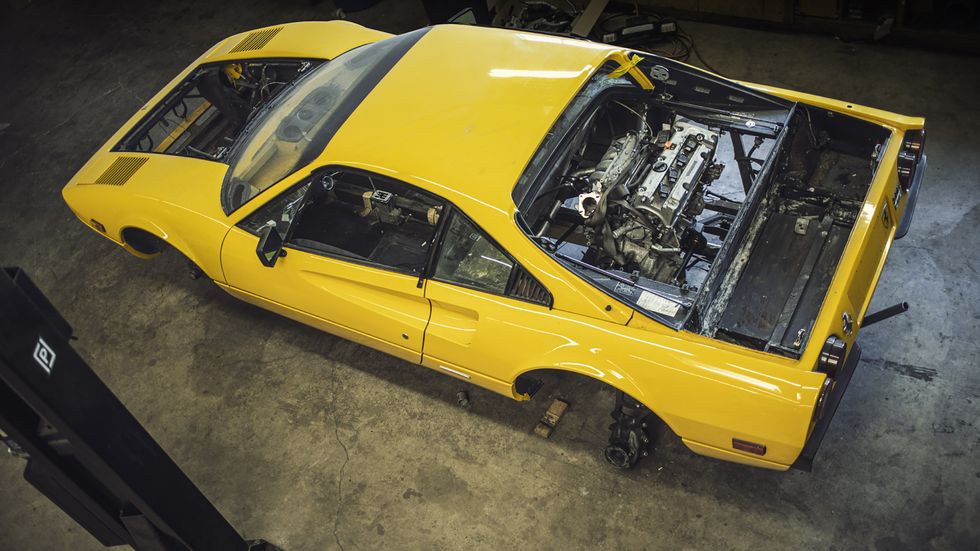 Honda-Swapped Ferrari 308