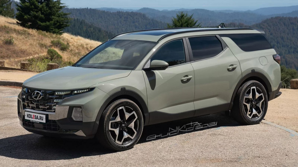 Santa Cruz SUV, Kolesa concept