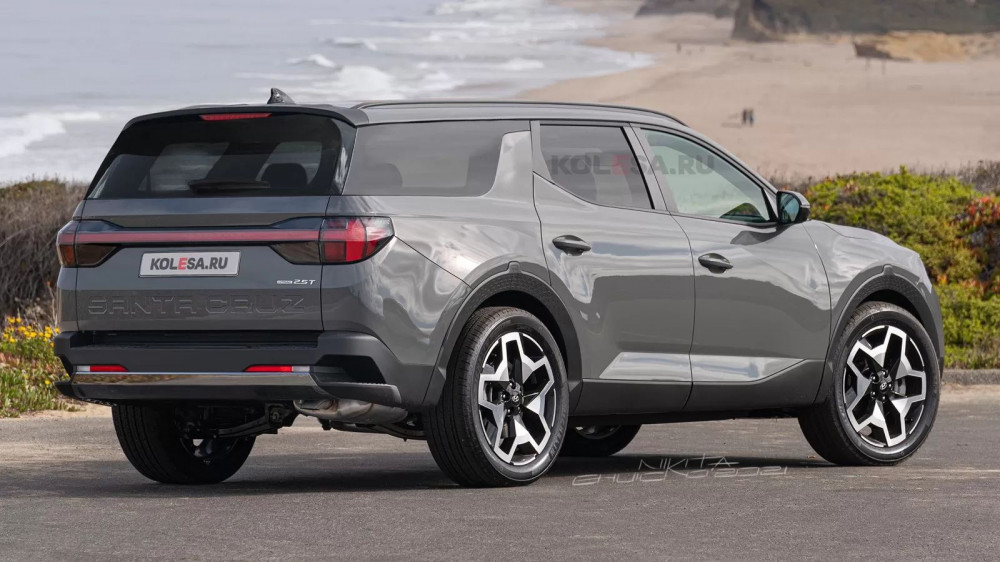 Santa Cruz SUV, Kolesa concept