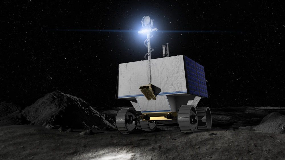 Mercury Planet Rover The First Off-Planet Rover to Have Headlights - NASA's New Water ...
