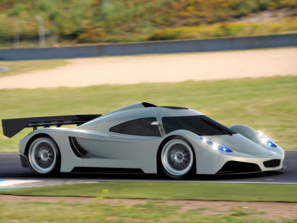The prototype of I2B Raven Le Mans Concept - a pure racing car!