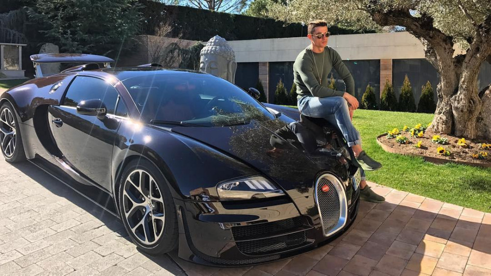 Cristiano Ronaldo Bugatti Veyron
