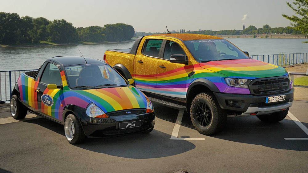 Custom 'Very Gay' Ford Ranger Raptor