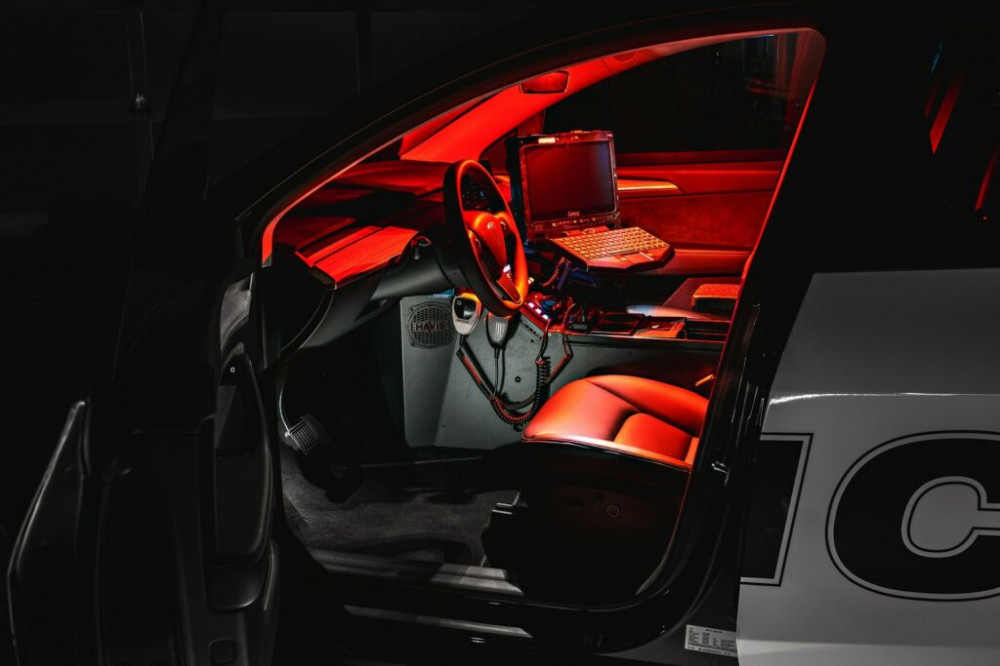 Tesla Model Y Police