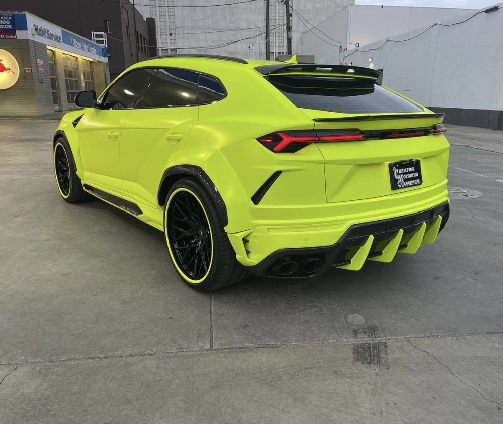NBA Star LaMelo Ball Lamborghini Urus