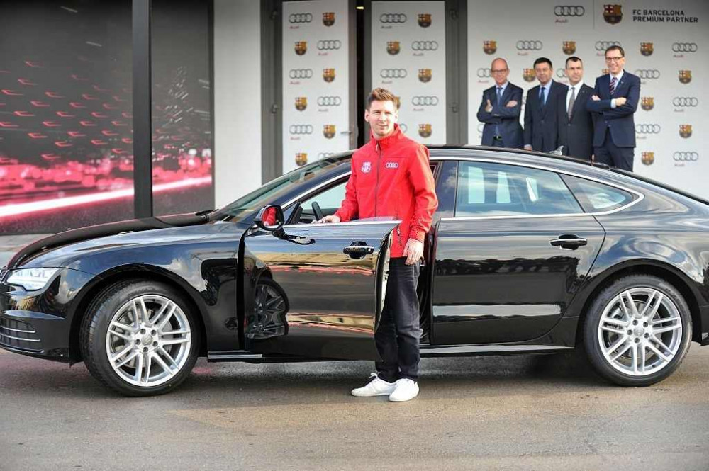 Leo Messi Audi