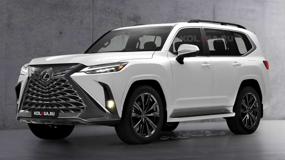 Next-Gen Lexus LX Rendering