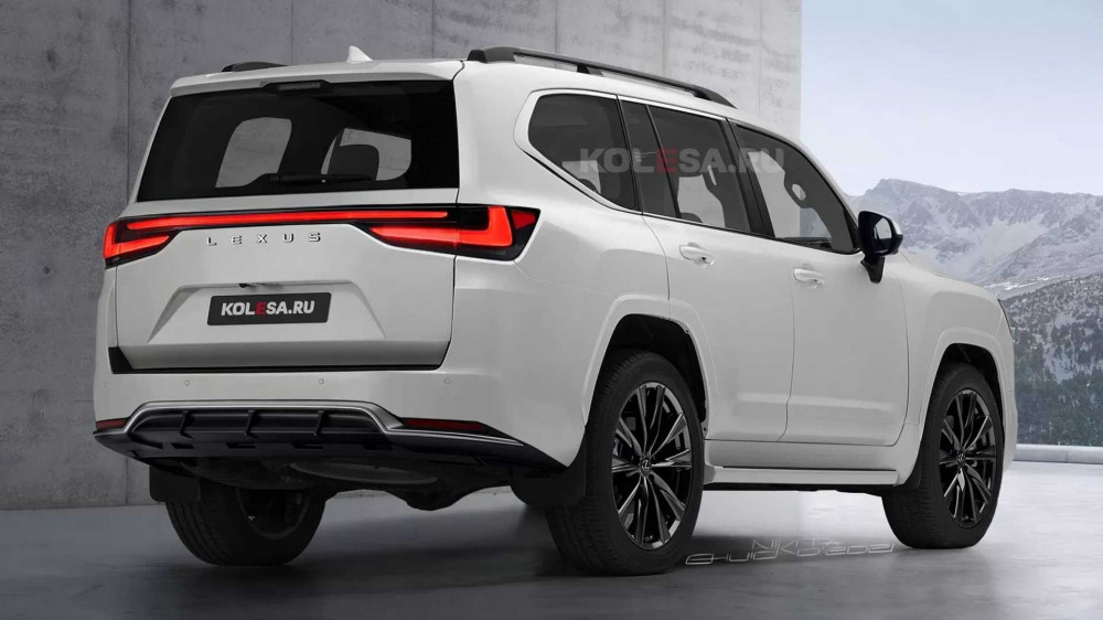 Next-Gen Lexus LX Rendering