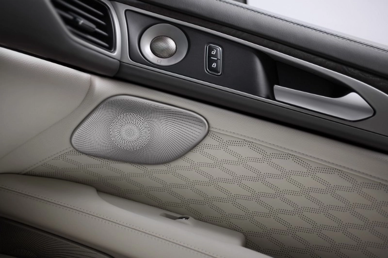 New Lincoln MKZ offers available concert-quality Revel® audio with specially designed doors for optimal positioning of the speakers.