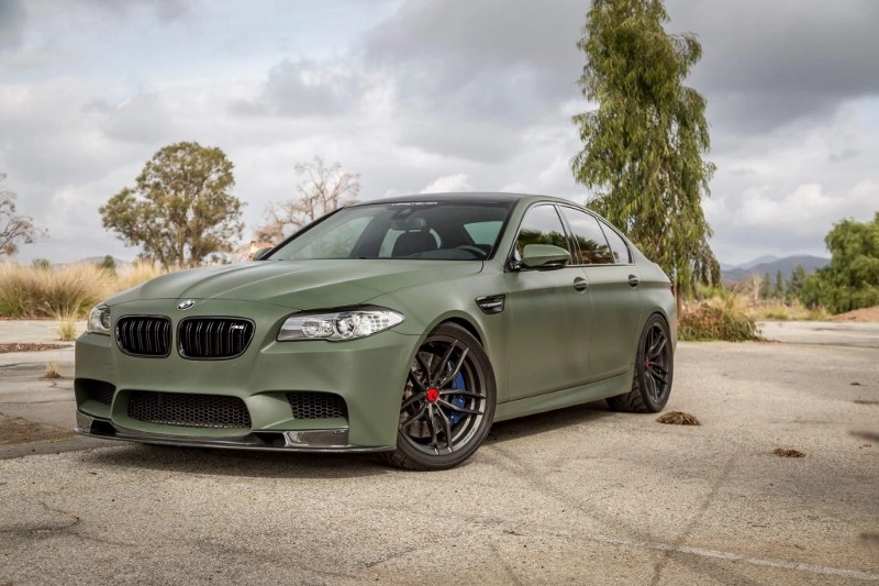 Military Green BMW M5