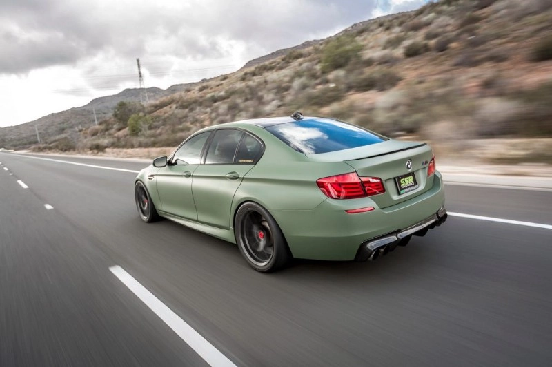Military Green BMW M5