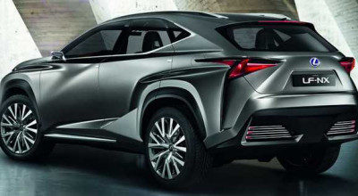 Lexus LF-NX version will be launched in Geneva - Photo