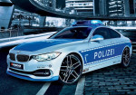 AC Schnitzer changes BMW-4 design into police uniform. - Photo