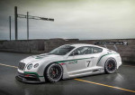 Bentley Continental GT3 debuted at Goodwood in full force. - Photo