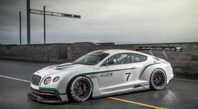 Bentley Continental GT3 debuted at Goodwood in full force. - Photo