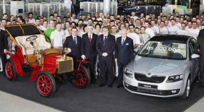 Skoda has produced the 15-millionth car! - Photo