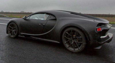 Bugatti Chiron was spied closer! - Photo