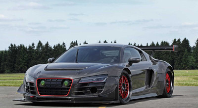 An Audi R8 capable of reaching 430 km/h. - Photo