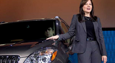 Mary Barra - the first woman who will lead a major American car company! - Photo