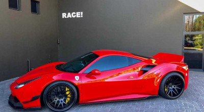<span style='background: #ff0000'>Ferrari</span> 458 Liberty Walk – Could this be tuning gone wrong? - Photo