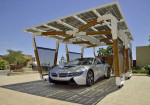 BMW has created a Division Designworks USA garage with solar panels! - Photo