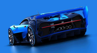 Step by Step the new <span style='background: #ff0000'>concept</span> Bugatti Gran Turismo Vision was revealed! - Photo