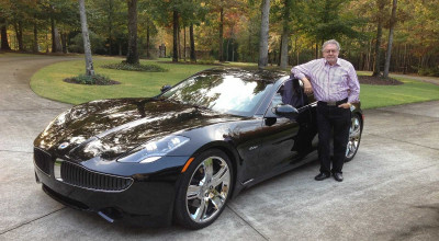 The new owners of the brand Fisker Karma preparing a prelaunch model! - Photo