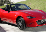 A first draft of the roadster Mazda MX-5 appeared! - Photo