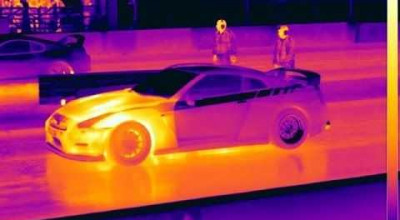 Here's drag racing colors in the infrared spectrum (VIDEO) - Photo