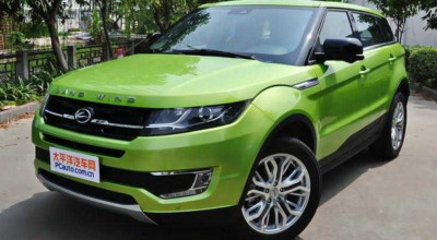 The Clone of Land Rover Evoque, Landwind X7 is presented in the first official pictures! - Photo