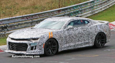 2017 Camaro ZL1 Caught out on a test run! - Photo