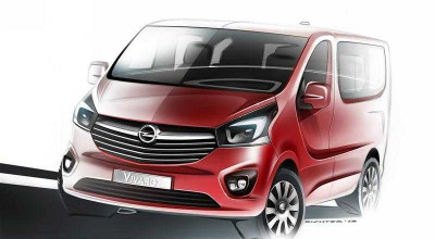 The new Opel Vivaro: a similar <span style='background: #ff0000'>design</span> with the Insignia model! - Photo