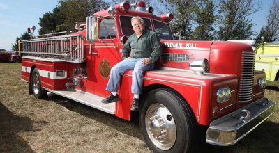 Find out about the story of a fire truck collector. 400 units collected! (VIDEO) - Photo