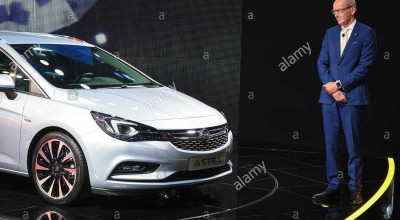 Opel will present the new Astra model at the Motor Show in Frankfurt. - Photo