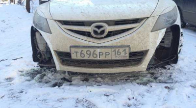 In a district of Russia 