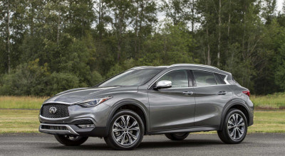 Infiniti publishes first image of the new QX30 crossover - Photo