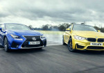 Fun Test: New Lexus RC F vs BMW M4 - Photo