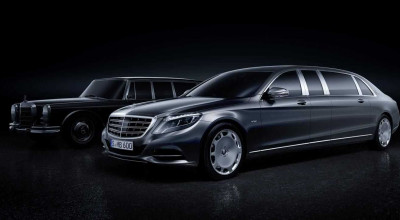 The new Mercedes-<span style='background: #ff0000'>Maybach</span> S-Class Pullman made its debut! Want to guess the price? - Photo