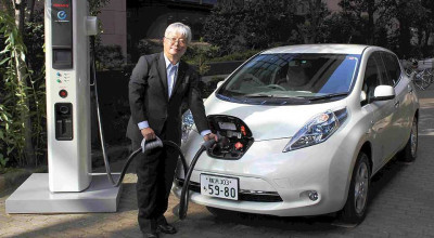 In Japan, the EV charging stations exceeded the number of gas stations! - Photo