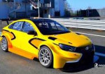 Lada Vesta WTCC tested on a circuit in France! - Photo
