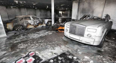 Supercar ARSON! – Destruction of $100’s of thousands in cars - Photo