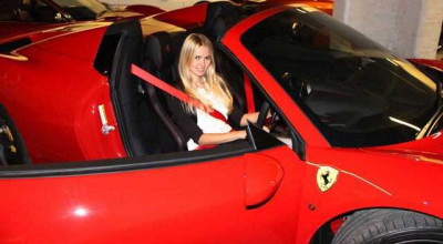 A Supermodel with 35 Supercars! - Photo