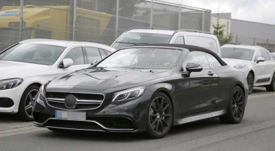 The new Mercedes-Benz S-Class S63 AMG Cabrio is closer to release! - Photo