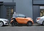 Only a Smart can park in a Smart’s parking spot! - Photo